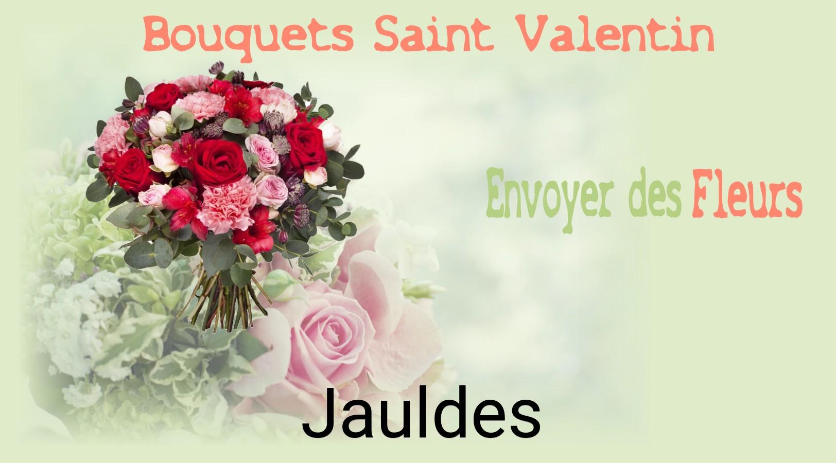 Roses de Saint-Valentin livrées à Jauldes